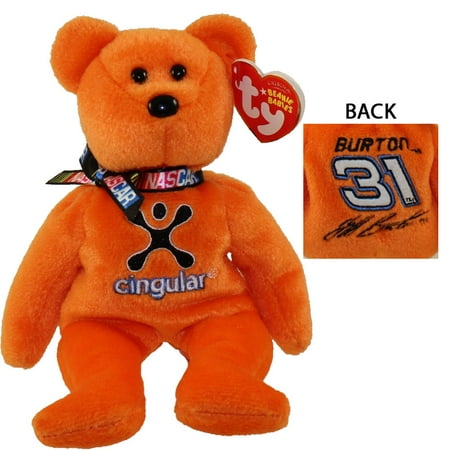 TY Beanie Baby - JEFF BURTON #31 the Nascar Bear (8.5 inch) price history on PriceWatchPro