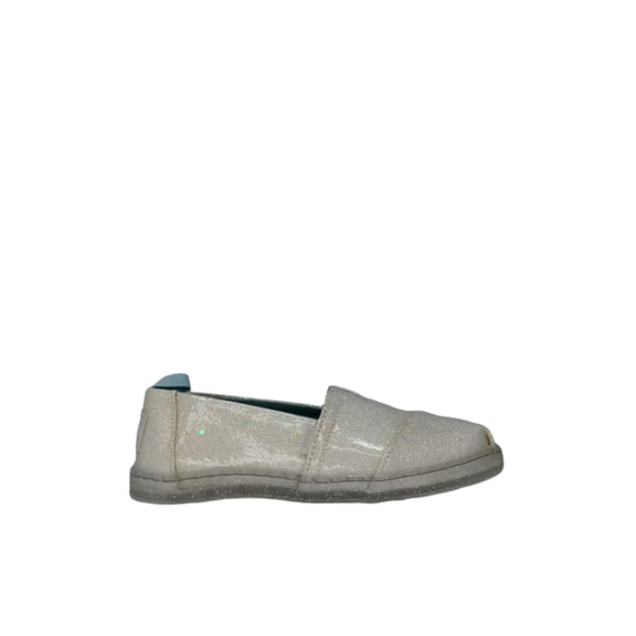 TOMS Alpargata White  10020624 Pre-School Size 12