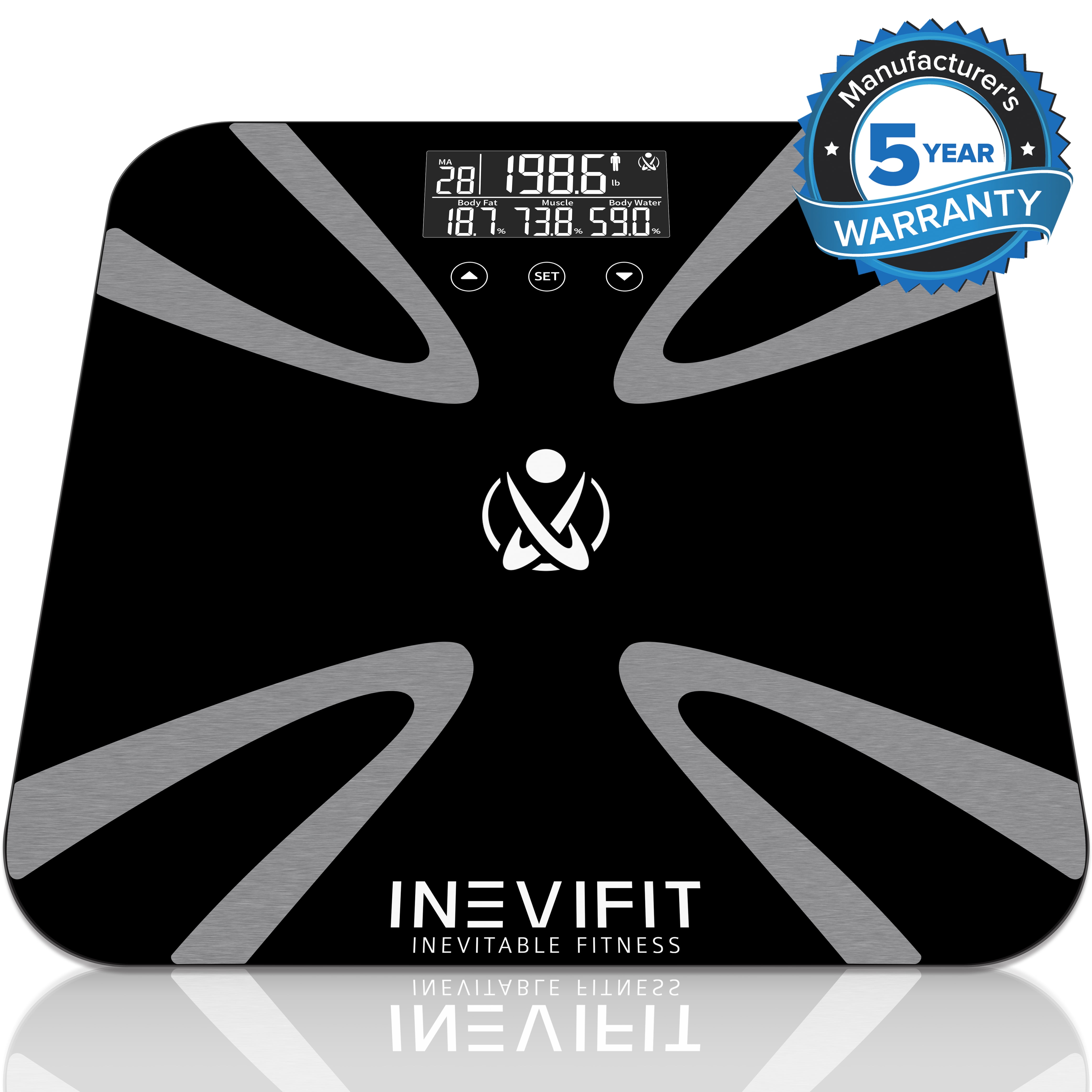 INEVIFIT Body Fat Scale with Digital Body Composition Analyzer, Body