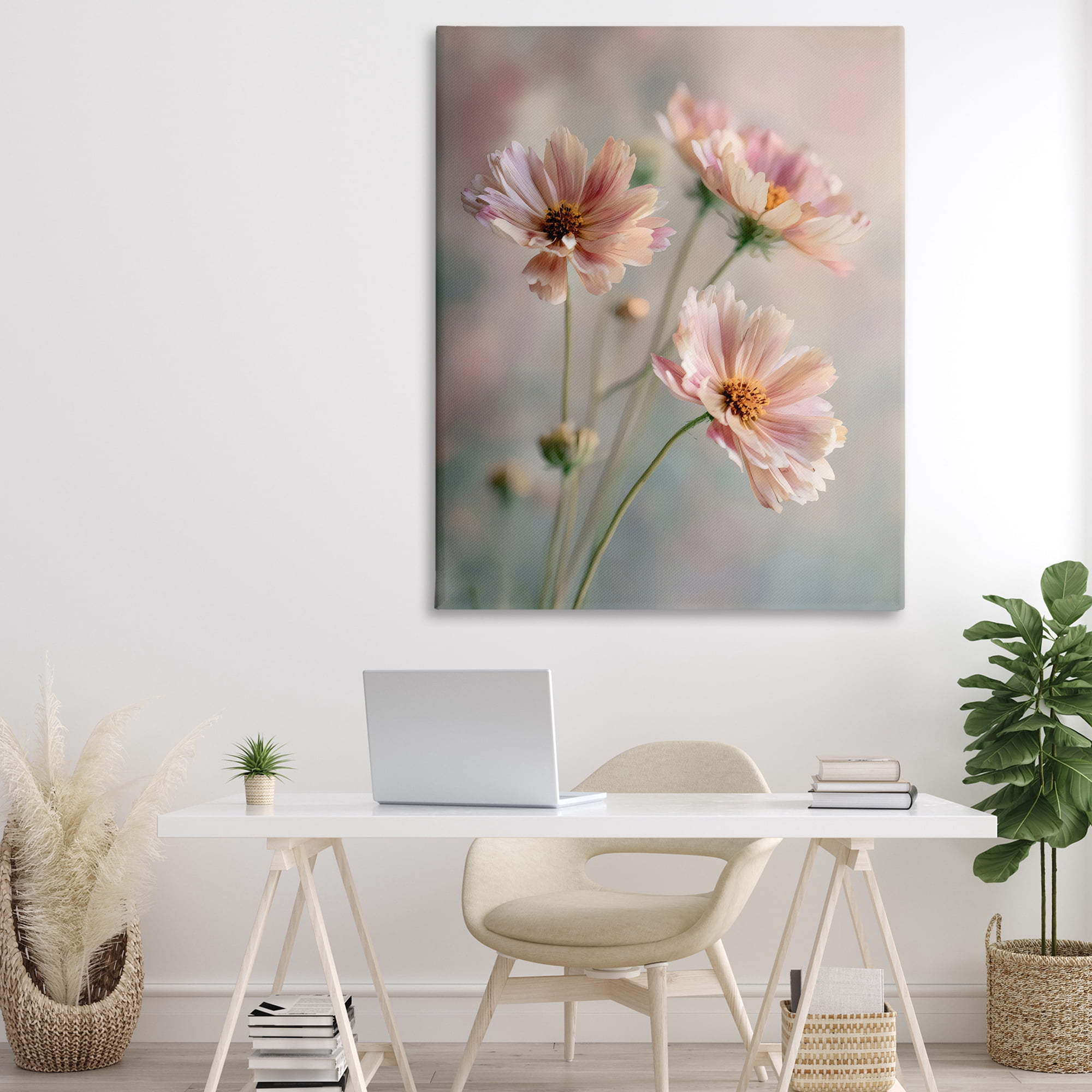 Stupell Industries Pink Daisies Close Up Canvas Wall Art, design by Franklyn Gregory