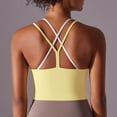 thumbnail image 4 of UPPADA Womens Tank Tops Summer Comfy Basic Tanks Sleeveless Spaghetti Strap Casual Tanks Ladies Camisole Shirts Solid Tank,Tank Top for Women Workout Loose Yellow,XL, 4 of 5