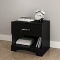 thumbnail image 4 of South Shore Step One 1-Drawer Nightstand - End Table with Storage Black, 4 of 11