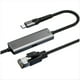 thumbnail image 1 of Adaptador Ethernet Gigabit de 1000 Mbps Tipo C A RJ45, Convertidor Ethernet Gigabit de 1000 Mbps PD100W, 3 Metros, 1 of 5
