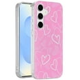 thumbnail image 2 of For Samsung s25/s24 Double Layer Design IMD TPU Case - Hearts, 2 of 3