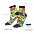 thumbnail image 4 of Lsque Scooby-Doo Printed Crew Socks, Moisture-Wicking Socks, Athletic Socks for Men Breathable Cushion Socks Casual Sport Socks for Running Traveling, 4 of 6