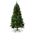 thumbnail image 2 of March Arbre de Noël Vert Pré-Éclairé de 6 Pi, 2 of 7