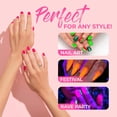 thumbnail image 4 of Esmalte de uñas UV Blacklight Glow Splash & Derrames, 13 ml, 6 colores, 4 of 8