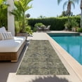 thumbnail image 6 of Addison Rugs Chantille Indoor/Outdoor Traditional Oriental Chocolate Washable Runner Rug, 2'3" x 7'6", 6 of 6