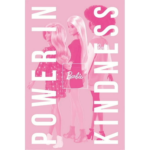 Barbie - Poster (Power In Kindness - Barbie & Friends) (Size: 24" x 36")