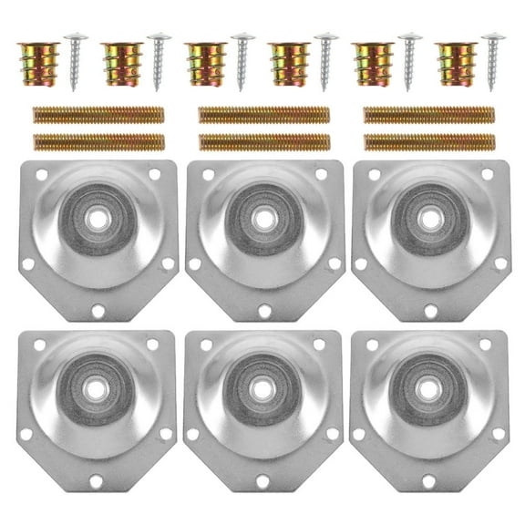 WORGEOUS 6 sets Furniture Leg Extenders And Adjustable Table Legs For Couch Bed And Chair Height Solutions