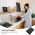 thumbnail image 3 of Raindrops 1Set Induction Cooktop Mat Black Silicone Heat Resistant Anti Slip For Cooking, 3 of 8