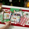 thumbnail image 7 of Joyfy 30 Players Christmas Bingo Cards for Kids Family Activities, 3 Colors Party Card Games, School Classroom Games, Holiday Winter Bingo for Xmas Party Supplies Adults Indoor Party Games, 7 of 7