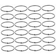 thumbnail image 4 of HINTRMENT 24Pcs Curtain Hook Rings in Black for Smooth Sliding in Household Use, 4 of 7