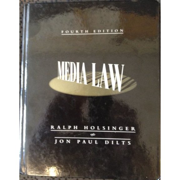 Pre-Owned Media Law, 9780070297104, 007029710X, Hardcover, 4 edition