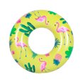 thumbnail image 2 of Anillo de natación inflable PVC Anillo de natación acostado Anillo flotante amarillo para niños Niño JShteea El nuevo, 2 of 9