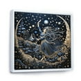 thumbnail image 2 of Designart "Cosmic Dance Hinduisim Art wall art I" Spiritual Floater Framed Wall Art Living Room, 2 of 7