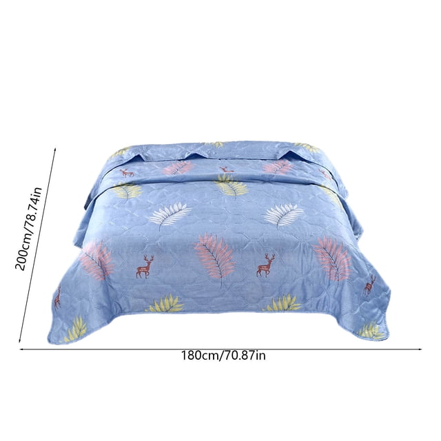 Ohufall Cooling Comforter Thin Quilt Summer Bedding Cotton Comforter Lightweight Washable Quilt Insert Fashionable Gift Box Set