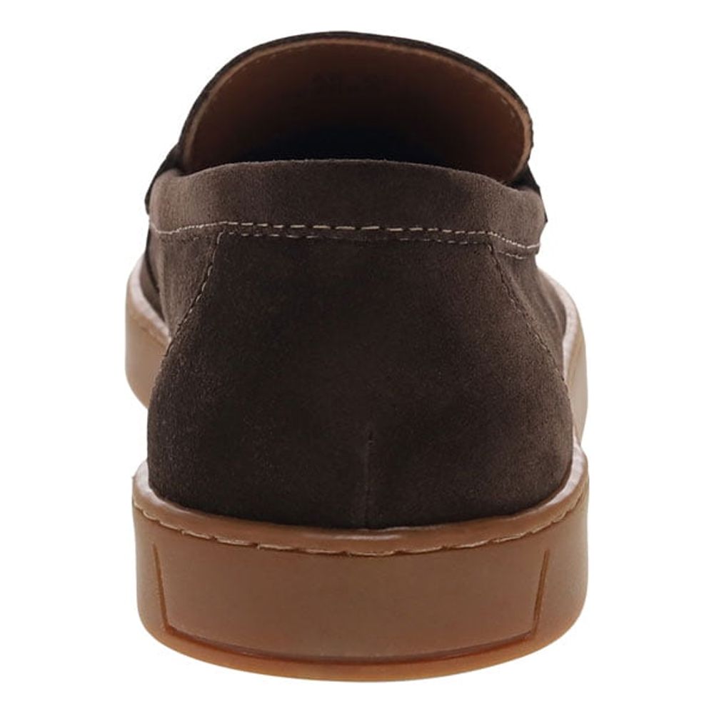 Dockers Mens Vaughn Suede Leather Casual Slip-On Penny Loafer Shoe