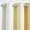 Yellow, variant on 100% Blackout Curtains with Sheer Overlay Mix and Match Double Layer Drapes 84 Inch Long 2 Panels for Bedroom Living Room Teal White Ombre Grommet Window Treatment with Tiebacks