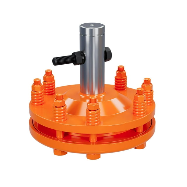 1 3/8" Smooth Round End PTO Slip Clutch - Carburized Steel Friction Clutch for Tractor Shaft, Adjustable for Rotary Cutters