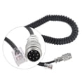 thumbnail image 4 of XISAOK 8 Pin to RJ-45 Modular Plug Mic Cable Adapter for Yaesu Microphone MD-200 MD-100 M-1 M-100 FT-450 FT-900 FT-991, 4 of 11