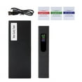 thumbnail image 1 of 5 in 1 Salinity Meter PH Water Quality Tester Digital EC TDS TEMP Monitor Rechargeable Test for Aquarium Hydroponic Pool,1 x Salinity Meter,Black, 1 of 8