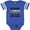 Football Blue and White, variant on Inktastic Daddy Still Plays with Trains Boys or Girls Baby Bodysuit