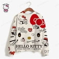 thumbnail image 2 of Sudadera con capucha para mujer, suéter con estampado de HELLO KITTY, moda coreana, Top holgado con estampado de dibujos animados, y2k, 2 of 3