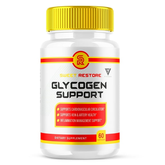 Sweet Restore Glycogen Support Capsules SweetRestore Pills, Glyco Optimizer Supplement (60 Capsules)