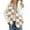 Beige, variant on Cnbwig Womens Jackets Casual Coats Loose Square Checkered Zipper Cardigan Vest Warm Sleeveless Retro Coat Thick Winter Wear Coat Trendy Streetwear Outerwear A-Beige L