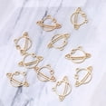 thumbnail image 5 of 10Pcs Planet Resin Frame Pendant Open Bezel Setting Necklace Keychain Earring Jewelry Making, 5 of 6
