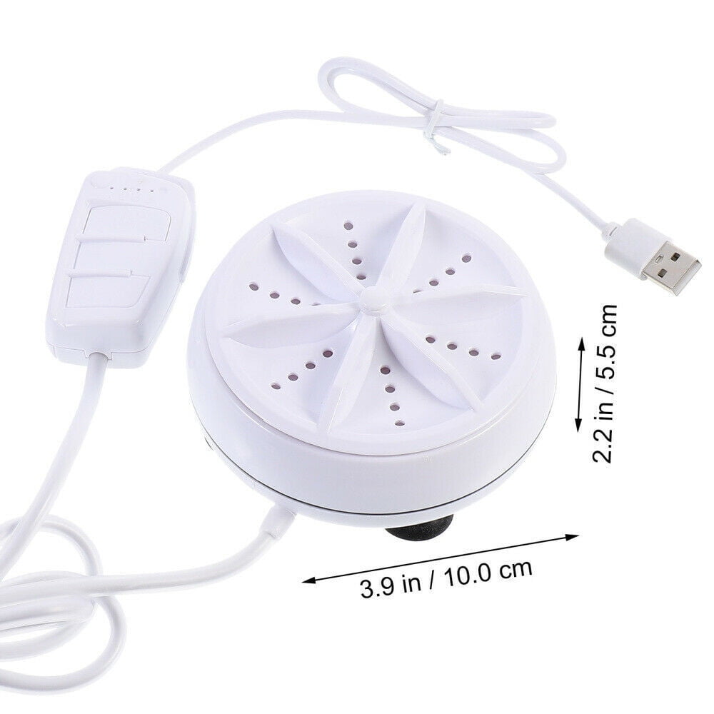 SAYFUT Mini Washing Machine Ultrasonic Turbine Laundry Washer Portable Travel Home