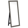 thumbnail image 4 of Windrose 28 x 67 Inch Tempered LED Standing Mirror Black, 4 of 20