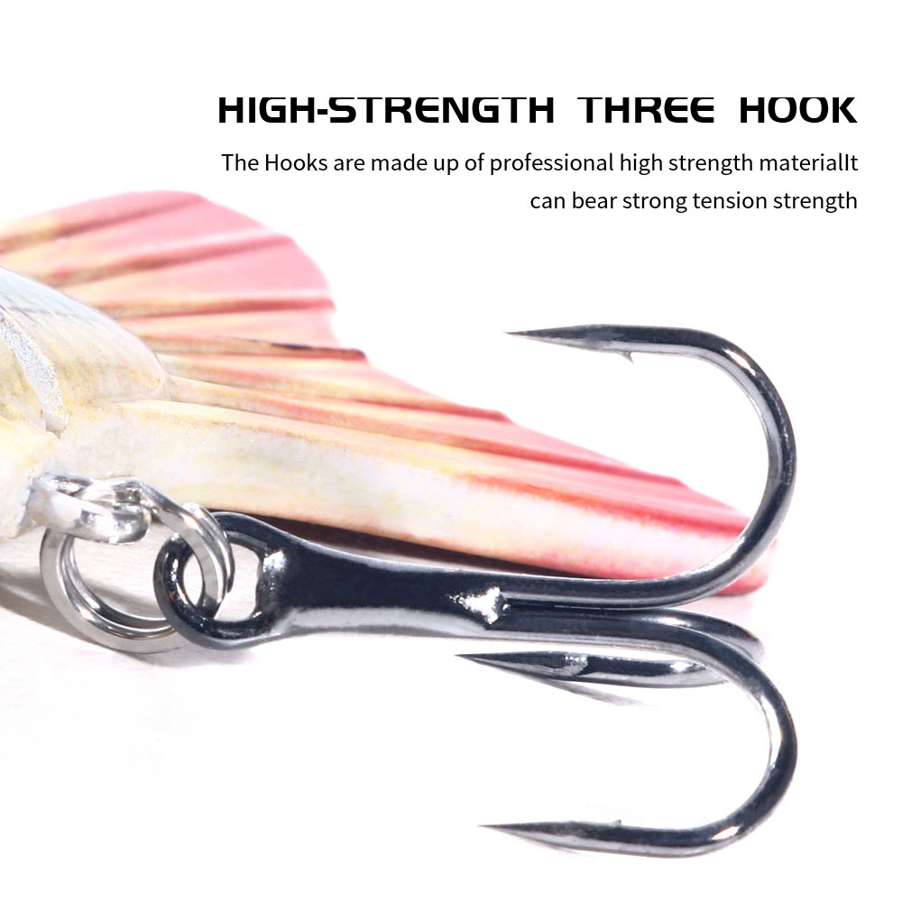 HENGJIA Fishing Lures 20pcs Multi Jointed Fish Fishing Kits Slow Sinking Lifelike Swimbait Freshwater and Saltwater for Trout Bass Lures, 3.93"/0.63oz