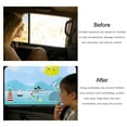thumbnail image 7 of OFFCURVE 2-Piece Anti-Glare Reversible Magnetic Collapsible Car Window Shades, 30.71"L x 19.29"H, 7 of 7