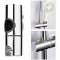 thumbnail image 4 of Shower Bracket 25-mm ABS Chrome Adjustable Rail Slider Shower Head Lift Rod Support Mounting Bracket Accessories Rugged and Practical Workmanship, 4 of 5