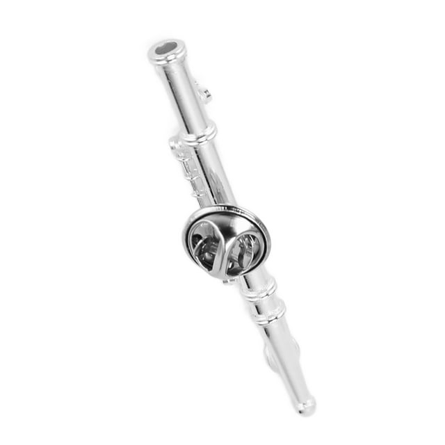 Broche de flauta, broche de flauta en miniatura, instrumento de flauta en miniatura alta, broche de flauta en miniatura optimizado para la excelencia