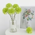 thumbnail image 5 of Plastic Simulation Dandelions - Realistic Faux Flowers for Home Decor, Gardening, and Office Arrangement - Maintenance-Free, Green Floral Branches - 11.42 x 7.09 in, Set of 6, 5 of 6