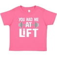thumbnail image 3 of Inktastic Weightlifting You Had Me At Lift Boys or Girls Baby T-Shirt, 3 of 5