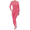 Fuchsia, variant on Therma Tek Women's 100% Cotton Light Weight Waffle Knit Thermal Top & Bottom Long John Underwear Set