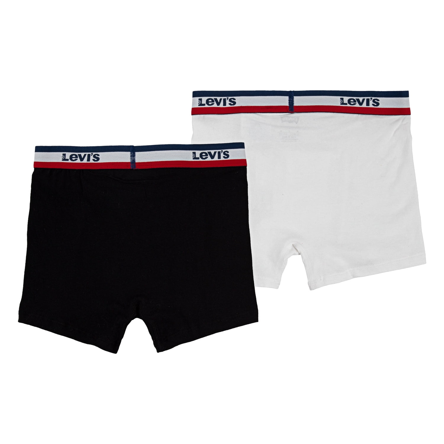 Levi's® Boys 2 Pack Cotton Blend Boxer Briefs Underwear, Sizes S