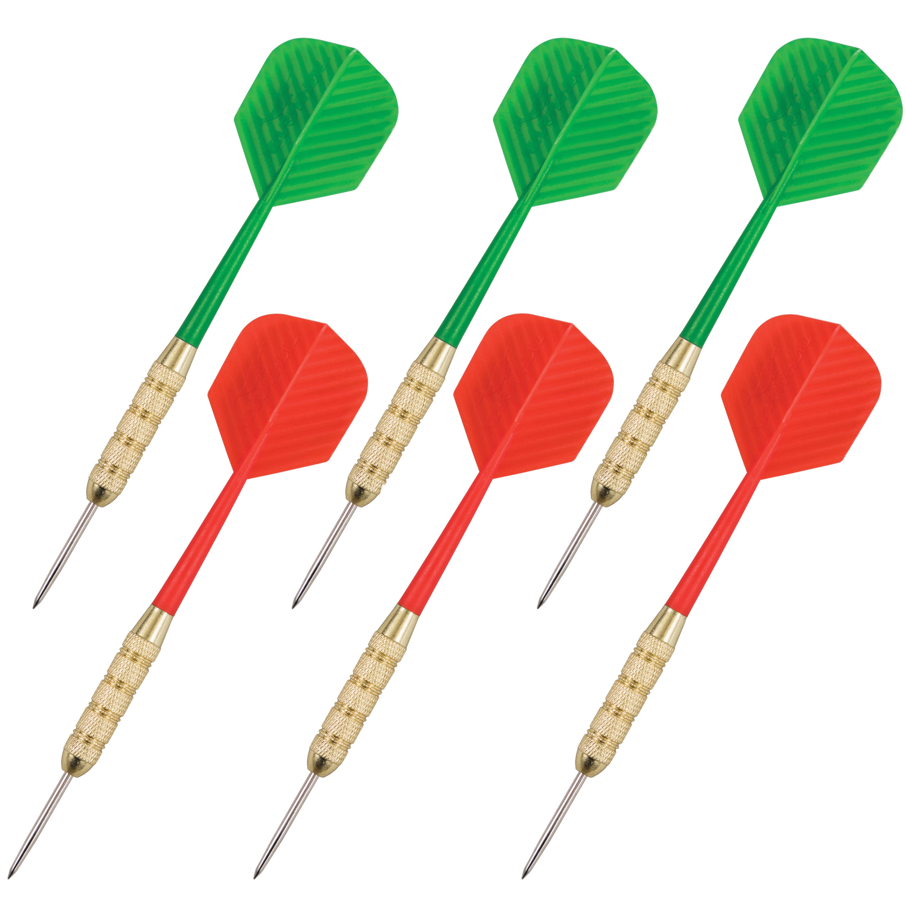 NARWHAL Recreational 18g Steel Tip Darts, 6 pack of 5 in. Darts