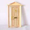 thumbnail image 4 of 1:12 Dollhouse Miniature w/ Hardware Wood Color, 4 of 7