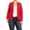 Red, variant on Women's Plus Size Casual Solid Long Sleeve Blazer Cardigan Jacket