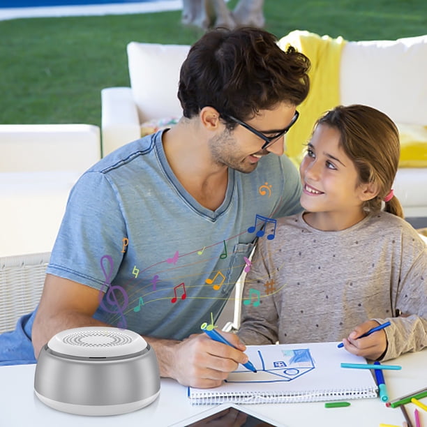 Altavoz Bluetooth, cargador inalámbrico rápido con audio Bluetooth y lámpara de noche moderna, soporte de carga inalámbrica de 15 W máx. para teléfonos inteligentes.