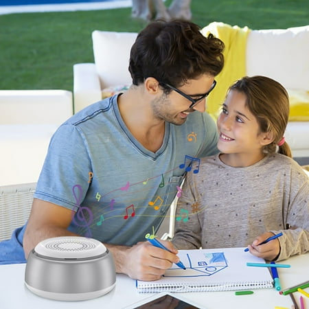 Skegnu Small Speakers Fast Wireless Charger With Bluetooth Speaker & Modern Night Lamp Max 15w Wireless Charging Stand For Smart Phone Multi-function
