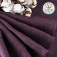 thumbnail image 4 of Hearth & Harbor Bath Towel Collection, 100% Cotton Luxury Soft Set of 2 Bath Towels, 2 Hand Towels & 6 Washcloths - Purple, 4 of 7