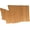 Washington, variant on BambooMN Florida Silhouette Bamboo Serving and Cutting Board - 1 Unit - 8.25" x 11.5" x 0.60"