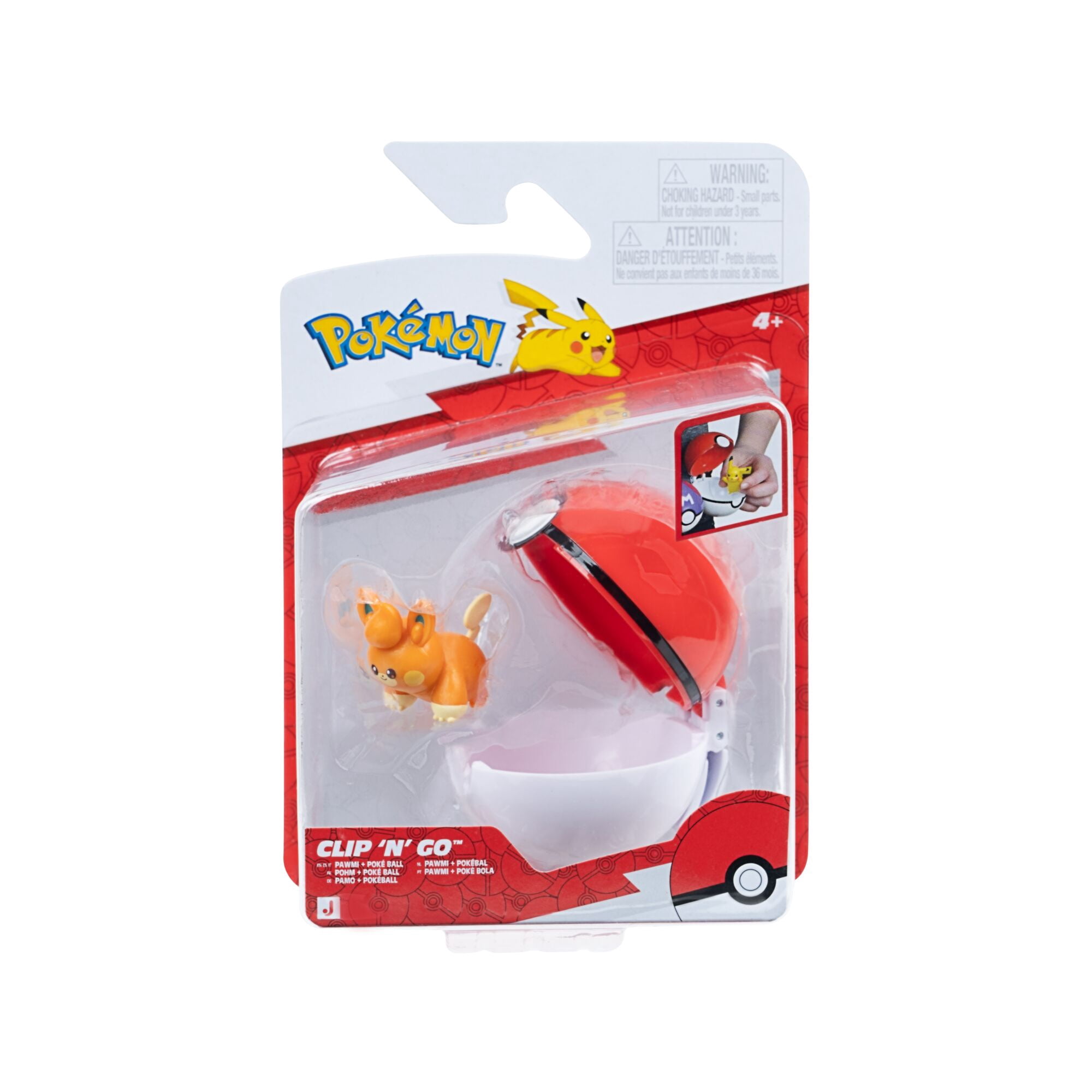 PKW - Clip 'N' Go (Pawmi with Poke Ball) W25