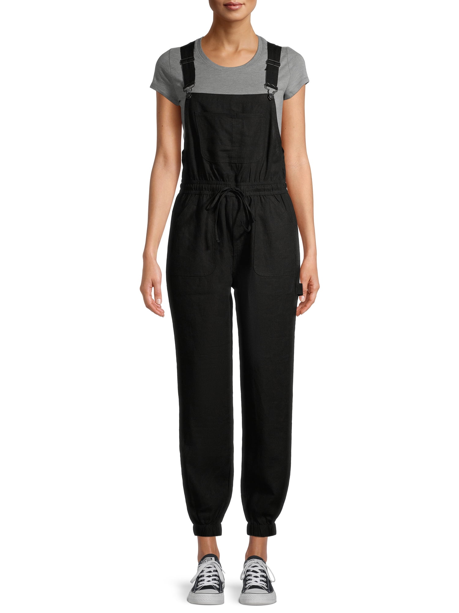 No Boundaries Juniors' Utility Overalls 